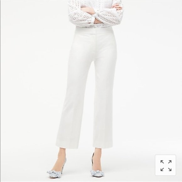 J. Crew Pants - J. Crew Hayden Pant Bistretch Cotton AJ420 White